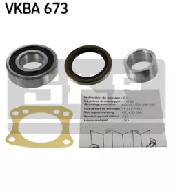 Комплект подшипника SKF VKBA 673